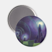 wetenschapscentrum, Sci Fi ruimtevaartuig Magneet (Voorkant / Achterkant)