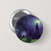  wetenschapscentrum, Sci Fi ruimtevaartuig Ronde Button 5,7 Cm (Voorkant /achterkant)