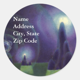  wetenschapscentrum, Sci Fi ruimtevaartuig Ronde Sticker