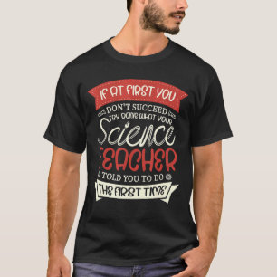 Wetenschapschemicus periodieke scientist Chemistry T-shirt