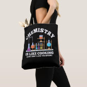 Wetenschapschemie Humor chemie is als koken Tote Bag (Dichtbij)