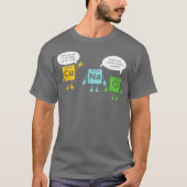 Wetenschapschemie Periodic Table Funny Scientist T-shirt (Voorkant)