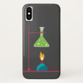 Wetenschapschemie schattige wetenschappelijke appa Case-Mate iPhone case (Achterkant)
