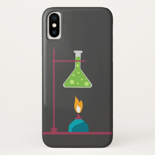 Wetenschapschemie schattige wetenschappelijke appa Case-Mate iPhone case (Achterkant)