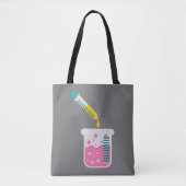 Wetenschapschemie schattige wetenschappelijke appa tote bag (Voorkant)