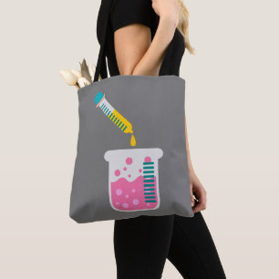 Wetenschapschemie schattige wetenschappelijke appa tote bag
