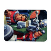  wetenschapsconcultivebureaus die een robot maken magneet (Horizontaal)