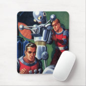  wetenschapsconcultivebureaus die een robot maken muismat (Met muis)