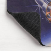  wetenschapscrisis in de ruimte over de aarde muismat (Hoek)