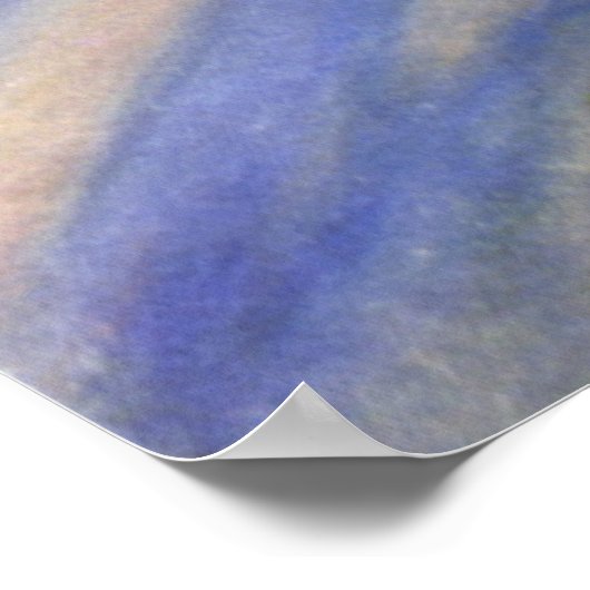  wetenschapscrisis in de ruimte over de aarde poster (Hoek)