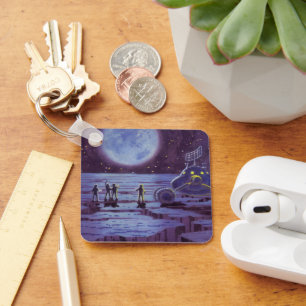 wetenschapscultuur aardrijder buitenaardse wezens sleutelhanger