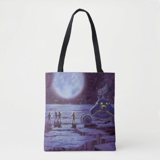  wetenschapscultuur aardrijder buitenaardse wezens tote bag (Voorkant)
