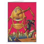 wetenschapscultuur Alien Robot vangt Man (Voorkant)