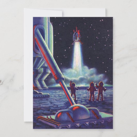  wetenschapscultuur Aliens Wave to Rocket (Voorkant)