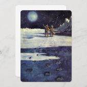  wetenschapscultuur Astronaut Aliens op maan (Voorkant / Achterkant)