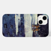  wetenschapscultuur Astronaut Aliens op maan Case-Mate iPhone Case (Achterkant (horizontaal))