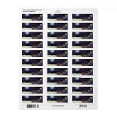  wetenschapscultuur Astronaut Aliens op maan Etiket (Full Sheet)