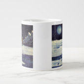  wetenschapscultuur Astronaut Aliens op maan Grote Koffiekop (Voorkant)