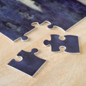  wetenschapscultuur Astronaut Aliens op maan Legpuzzel (Zijkant)