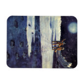 wetenschapscultuur Astronaut Aliens op maan Magneet (Horizontaal)