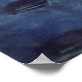  wetenschapscultuur Astronaut Aliens op maan Poster (Hoek)