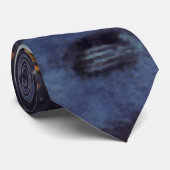  wetenschapscultuur Astronaut Aliens op maan Stropdas (Opgerold)