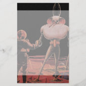  wetenschapscultuur Astronaut Shake Hand Alien Briefpapier (Voorkant)