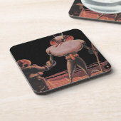  wetenschapscultuur Astronaut Shake Hand Alien Onderzetter (Linkerzijde)