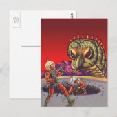  wetenschapscultuur Giant Centipede Insect War Briefkaart (Voorkant / Achterkant)