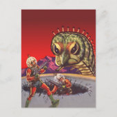  wetenschapscultuur Giant Centipede Insect War Briefkaart (Voorkant)