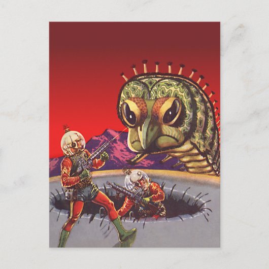  wetenschapscultuur Giant Centipede Insect War Briefkaart (Voorkant)