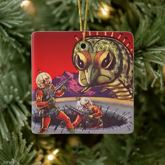  wetenschapscultuur Giant Centipede Insect War Keramisch Ornament (Boom)