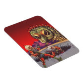 wetenschapscultuur Giant Centipede Insect War Magneet (Rechterzijde)