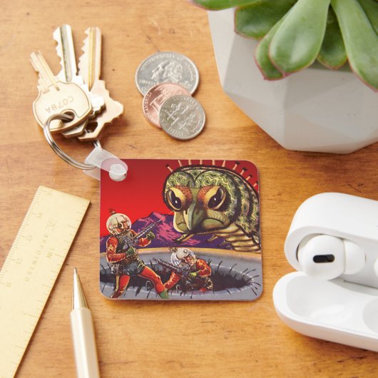 wetenschapscultuur Giant Centipede Insect War Sleutelhanger (Bureau)