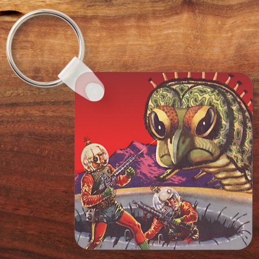  wetenschapscultuur Giant Centipede Insect War Sleutelhanger (Voorkant)