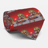  wetenschapscultuur Giant Centipede Insect War Stropdas (Opgerold)