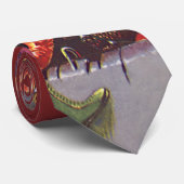  wetenschapscultuur Giant Centipede Insect War Stropdas (Opgerold)