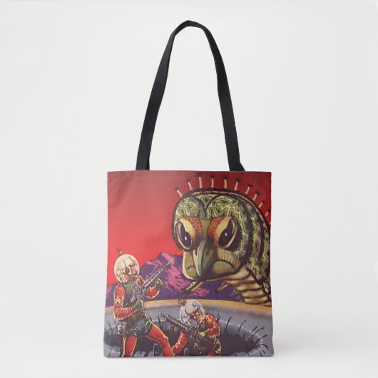  wetenschapscultuur Giant Centipede Insect War Tote Bag (Voorkant)