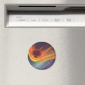  wetenschapscultuur, gloeiende raketten in de ruim magneet (Insitu (Vaatwasser))