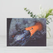  wetenschapscultuur, raketafslag (Staand voorkant)