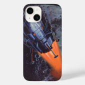  wetenschapscultuur, raketafslag Case-Mate iPhone case (Achterkant)