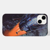  wetenschapscultuur, raketafslag Case-Mate iPhone case (Achterkant (horizontaal))