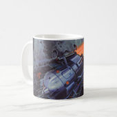  wetenschapscultuur, raketafslag koffiemok (Voorkant links)