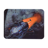  wetenschapscultuur, raketafslag magneet (Horizontaal)