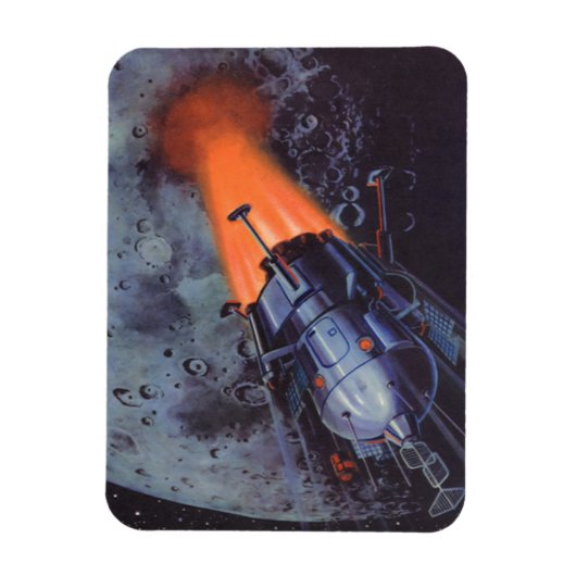  wetenschapscultuur, raketafslag magneet (Verticaal)