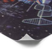  wetenschapscultuur, raketafslag poster (Hoek)