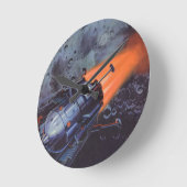  wetenschapscultuur, raketafslag ronde klok (Hoek)