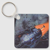  wetenschapscultuur, raketafslag sleutelhanger (Voorkant)