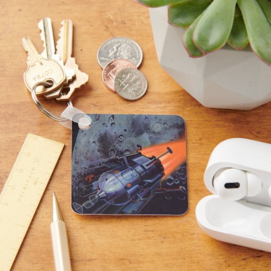  wetenschapscultuur, raketafslag sleutelhanger (Bureau)