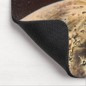  wetenschapscultuur, raketschild over de maan muismat (Hoek)